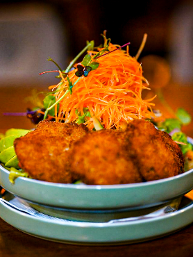 Crispy fried chicken